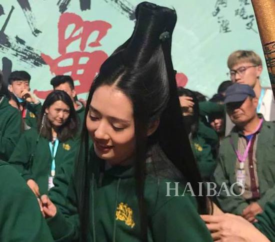 揭橥评论郭碧婷古装造型