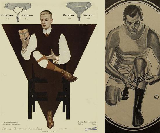 Leyendecker, J. C. C Boston Garter from George Frost Co (c. 1911)