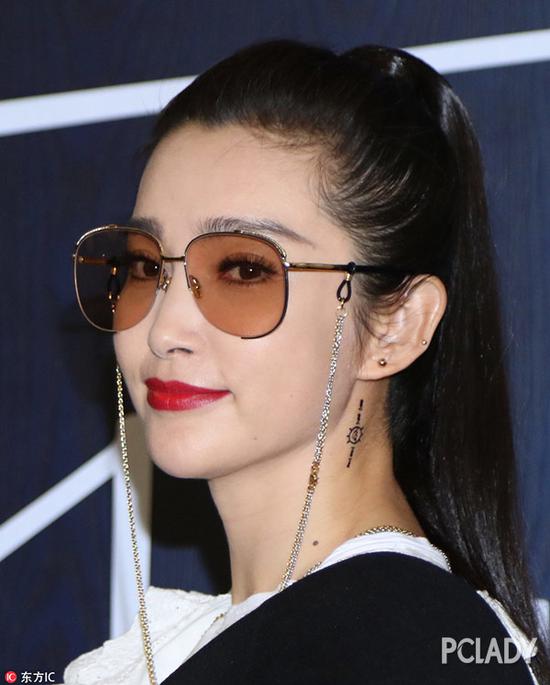 林心如用一条马尾解决了这个大问题 李冰冰