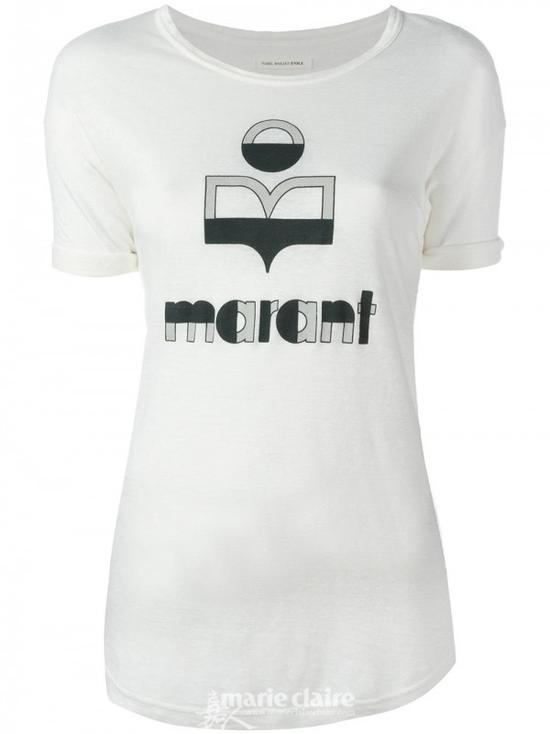 ISABEL MARANT éTOILE标志印花T恤$220 ISABEL MARANT éTOILE标志印花T恤$220