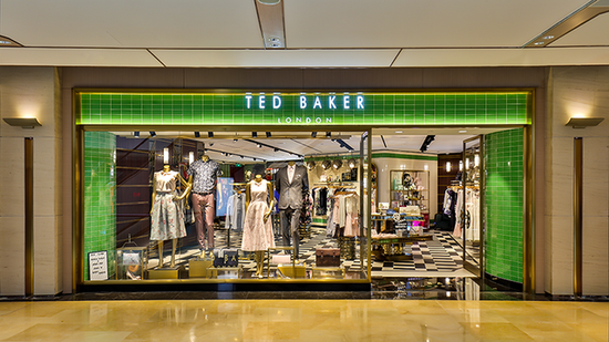 TED BAKER上海太古汇店铺现已盛装开业