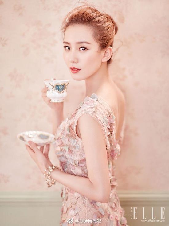 童年的刘诗诗原来长这样!难怪她是高颜值圈子里的扛把子!
