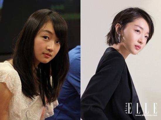 赵丽颖减了8斤这么瘦,为什么脸还是比短发的郑爽胖?