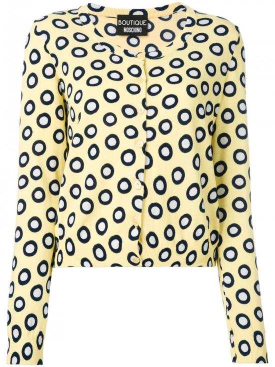 BOUTIQUE MOSCHINO 波点开衫 ¥2,305 BOUTIQUE MOSCHINO 波点开衫 ¥2,305