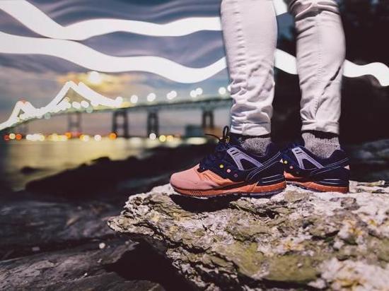 Saucony Grid SD夏夜精灵火热降临