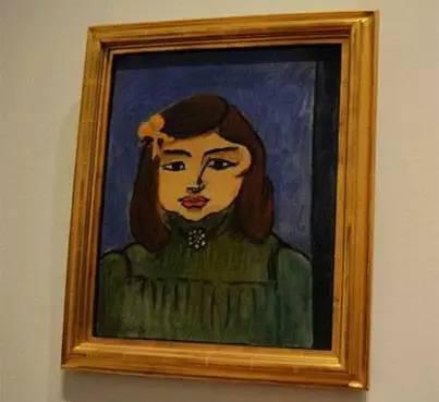 毕加索收藏马蒂斯的作品《玛格丽特肖像》