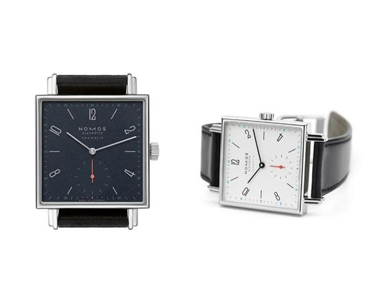 NOMOS Tetra neomatik腕表,图片来源于Pinterest。