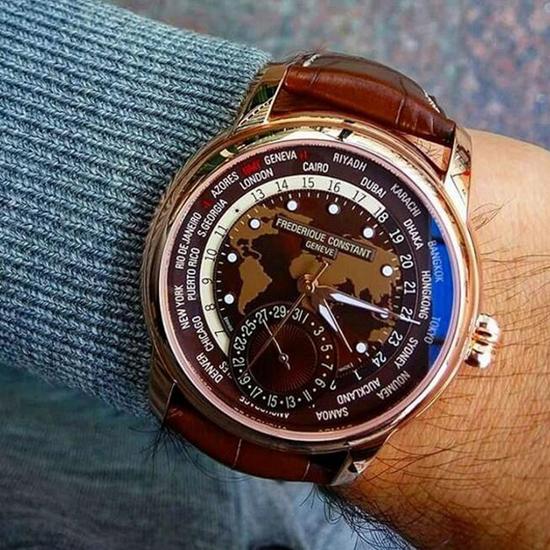 康斯登Classic Worldtimer Manufacture，图片来源康斯登。