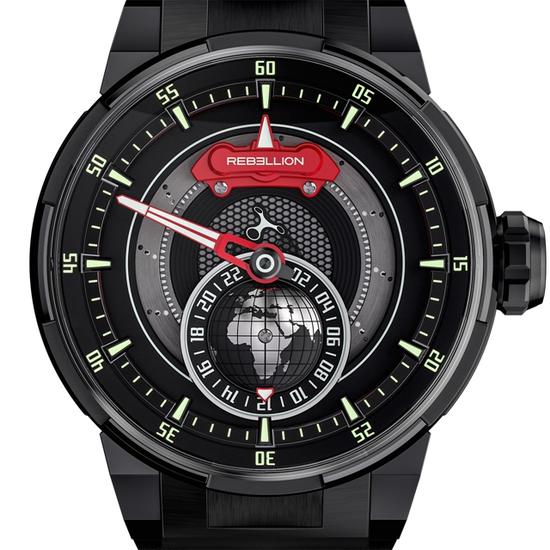 Rebellion Timepieces Predator 2.0 GMT，售价19500瑞郎。图片来源于GPHG。