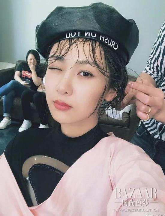 杨紫的“栅栏刘海”横空出世 你的脸看起来又小了哟