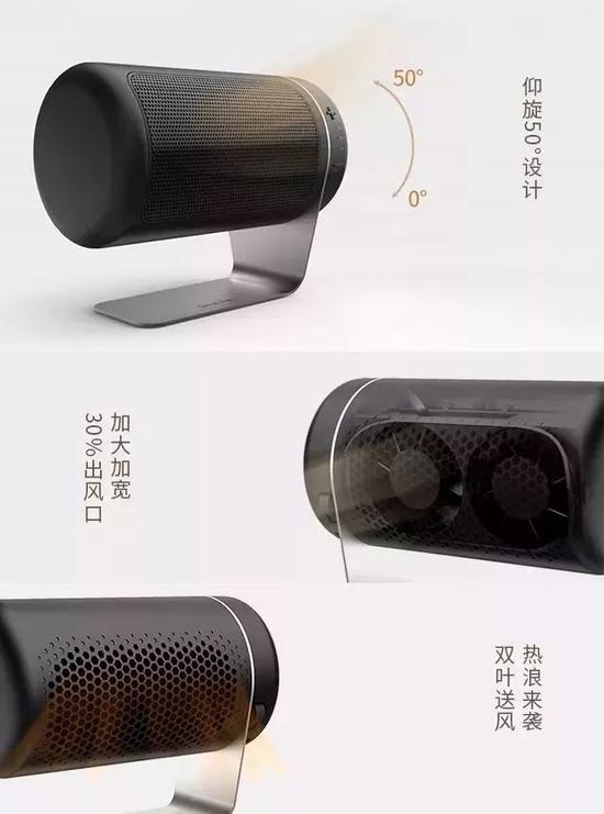 别看它体积小,但是热力程度超出你的想象。它的温暖可以覆盖15平米,办公室或者家里的卧室使用,都妥妥的。