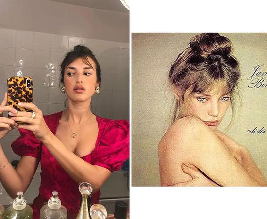 Jeanne和Jane Birkin