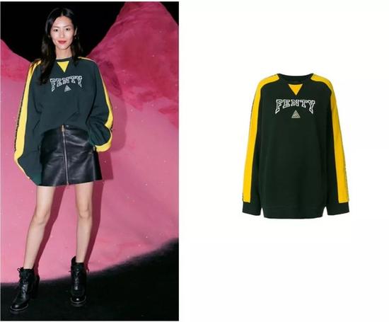 刘雯 in Fenty Puma by Rihanna