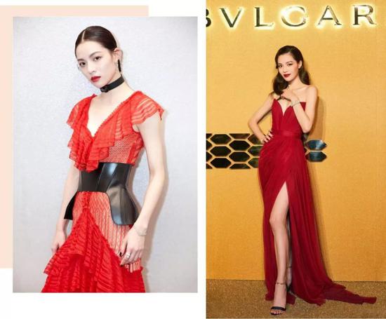 过年穿搭红色汉服裙子,过年穿搭红色汉服裙子图片