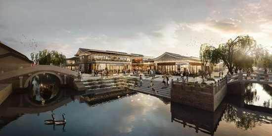 仁恒仓街码头节点广场