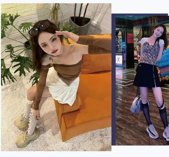 中筒袜比丝袜更适合早秋搭配?拥有大长腿的球鞋女孩就是可以为所欲为!-幽兰花香 中筒袜比丝袜更适合早秋搭配?拥有大长腿的球鞋女孩就是可以为所欲为!-幽兰花香