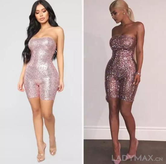 在Kylie Jenner 生日派对后，家族成员当天的服装迅速出现在一些快时尚品牌的官网上