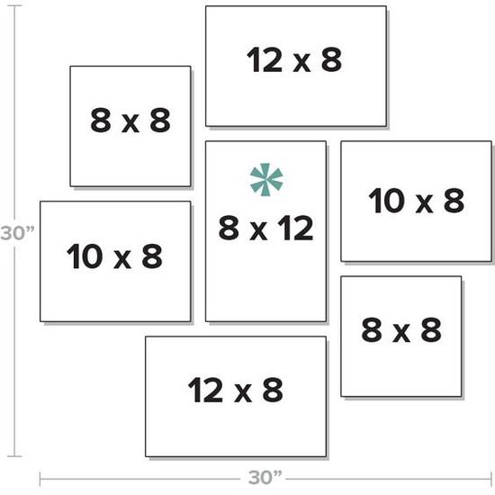 照片墙摆放方法 图片来源自Project Inspired