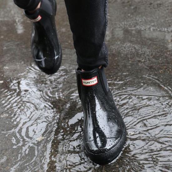 Hunter雨靴 图片源自pinterest@Hunter Boots