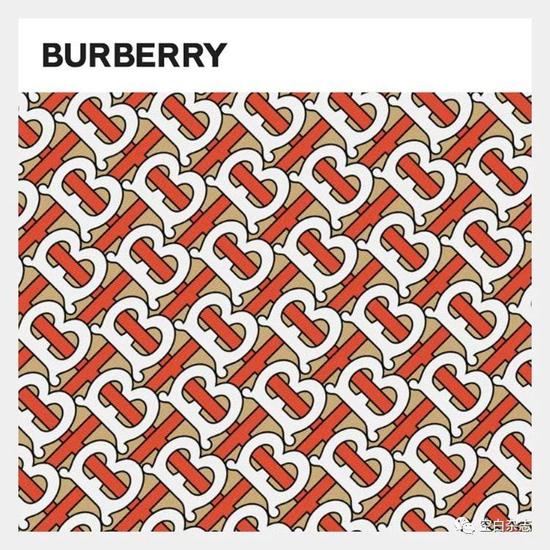 Burberry 全新 LOGO 和 Monogram 印花