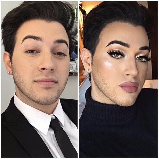 以网名“Manny Mua”走红的博主Manuel Gutierrez