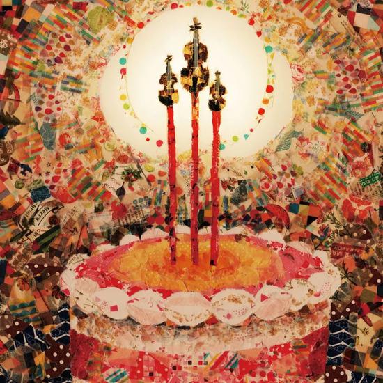 △小提琴版生日蛋糕