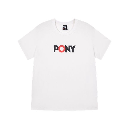 PONY百搭纯色潮流休闲T恤(售价:人民币199元)