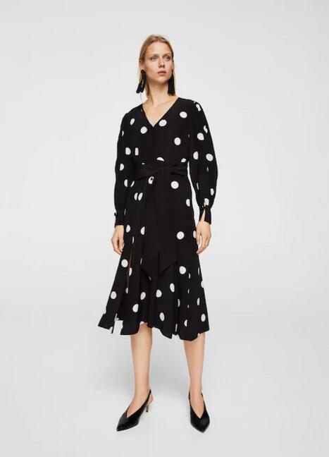 抓住夏天尾巴 赶紧Pick一件杨幂同款波点裙