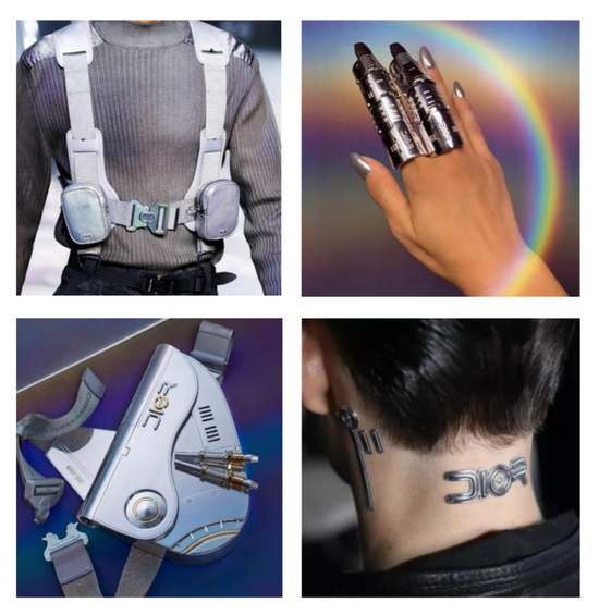 ▲DIOR MEN Pre-Fall 2019 X 空山基