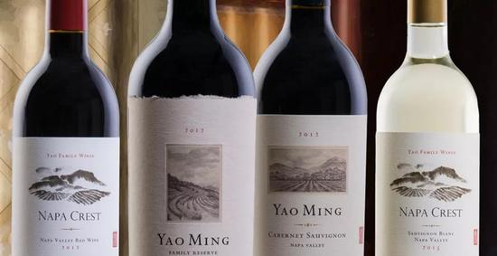 美国纳帕谷的Yao Ming葡萄酒