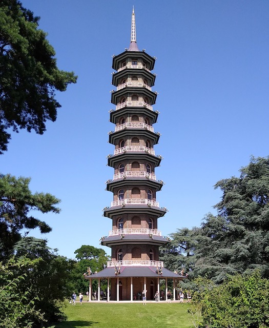  英国皇家植物园内的大宝塔（Great Pagoda） wiki 图