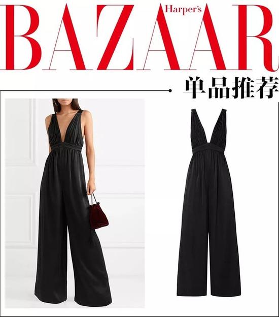 RACHEL ZOE 绉纱连身裤