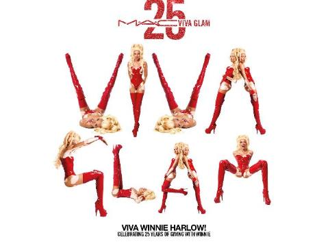 （M·A·C魅可与超模Winnie Harlow合作拍摄大片，致敬1994年 VIVA GLAM I系列）