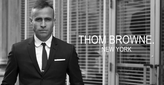 图为设计师Thom Browne