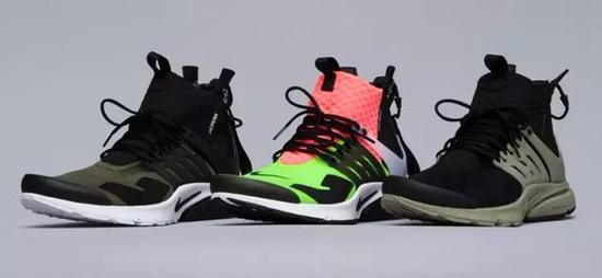 ▲ 2016年推出的 ACRONYM® x Nike联名