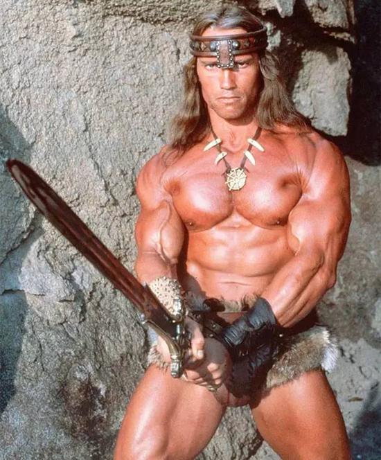 巨星阿诺德·施瓦辛格（Arnold Schwarzenegger）（图片来源：豆瓣施瓦辛格健美之路）