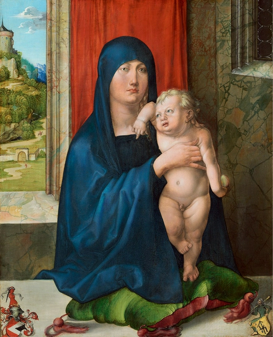 丢勒，《圣母和圣婴》