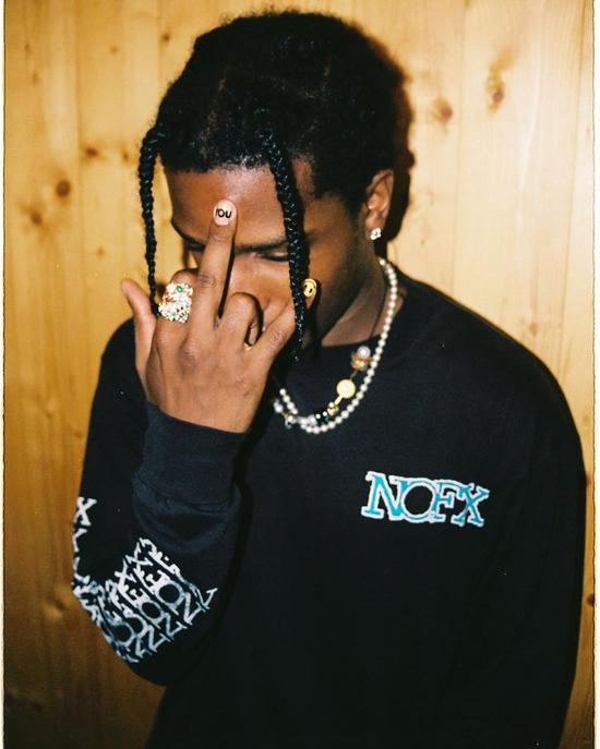 女黑人rapper rocky,zero1女rapper 知名说唱歌手 a$ap rocky (图片来源:@asaprocky / instagram)