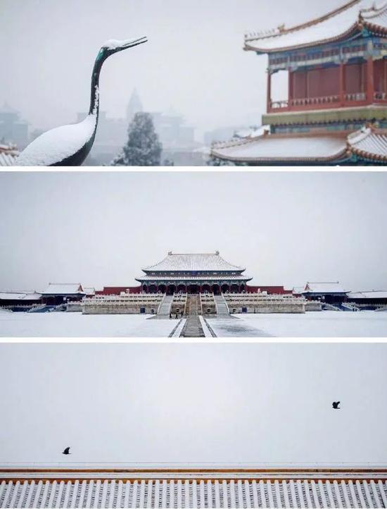 北京下雪了 去不了故宫还可以到这些地方赏雪