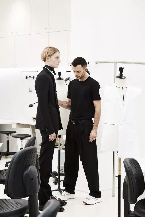 Kris Van Assche gets studious in the Dior Homme studio