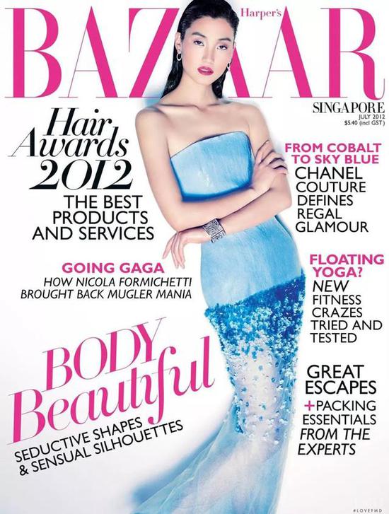 《Harper‘s Bazaar》Singapore July 2012