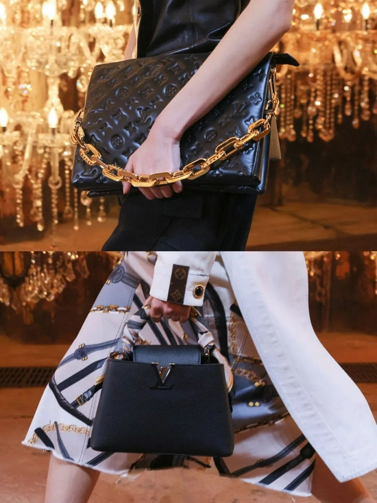 Louis Vuitton 2022 春夏女装系列中的包袋配饰