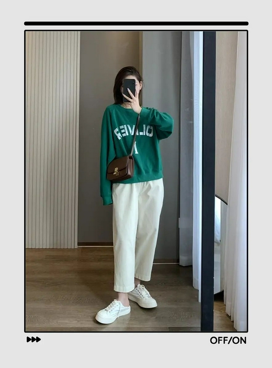 早秋最慵懒舒适的时髦套路=卫衣+裤子,温暖又有女人味-幽兰花香 早秋最慵懒舒适的时髦套路=卫衣+裤子,温暖又有女人味-幽兰花香