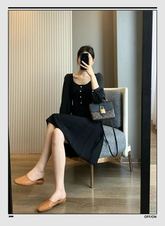 早秋穿搭没灵感?试试今年流行的“连衣裙+平底鞋”,减龄又显瘦-幽兰花香 早秋穿搭没灵感?试试今年流行的“连衣裙+平底鞋”,减龄又显瘦-幽兰花香