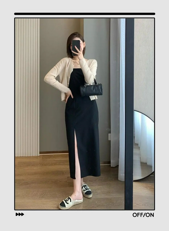 早秋解锁针织开衫的时髦穿法:这样搭裤子和裙子,落落大方显气质-幽兰花香 早秋解锁针织开衫的时髦穿法:这样搭裤子和裙子,落落大方显气质-幽兰花香