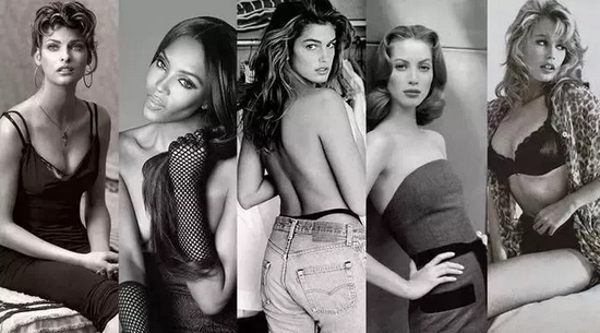 The Big Five Supermodels