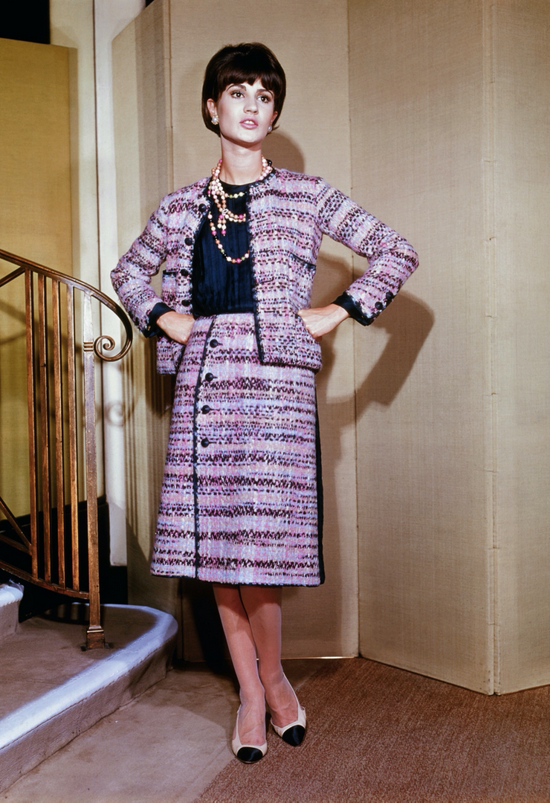1963年Chanel系列成衣展示