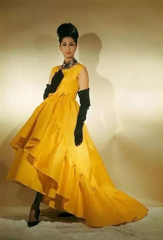 China in Balenciaga 1958