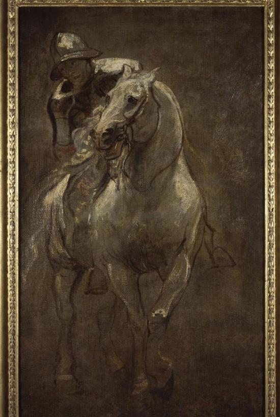 《马背上的士兵》(A Soldier On Horseback),Anthony Van Dyck,1616年