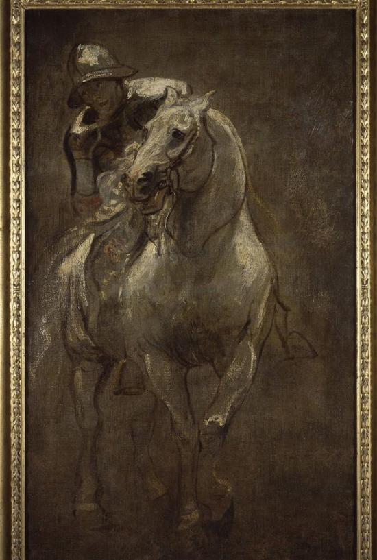 《马背上的士兵》（A Soldier On Horseback），Anthony Van Dyck，1616年